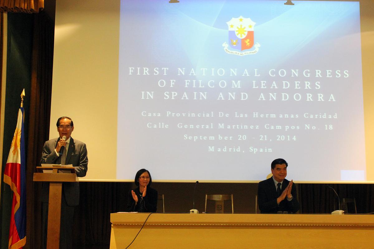 First-Ever Filcom Leaders’ National  Congress Held In Madrid