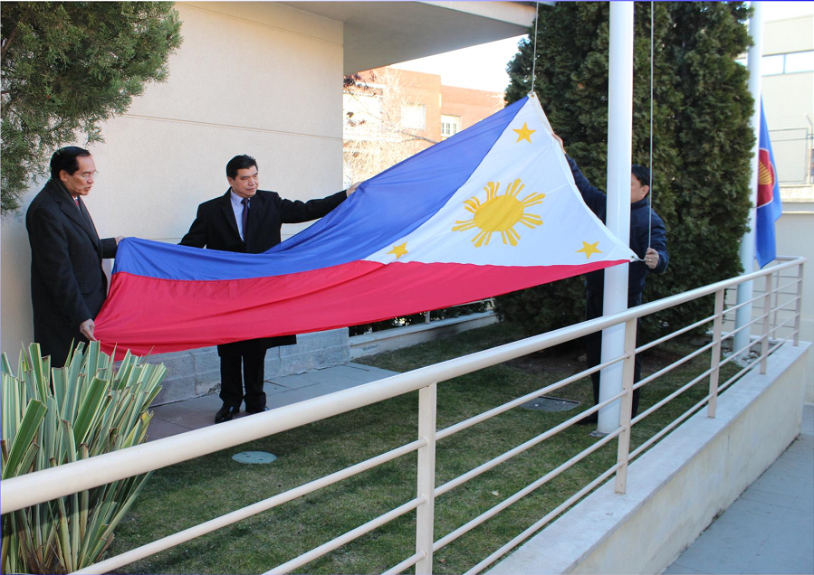 Philippine Embassy Madrid Commemorates Edsa 29