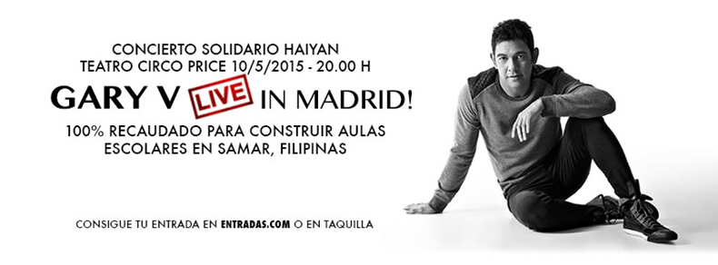 Philippine Embassy in Madrid is proud to host Gary V Live