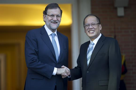 President Benigno S. Aquino III meets Spain´s Prime Minister Mariano Rajoy