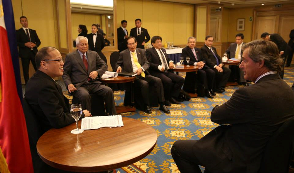President Benigno S. Aquino III´s meetings with Spanish Businessmen