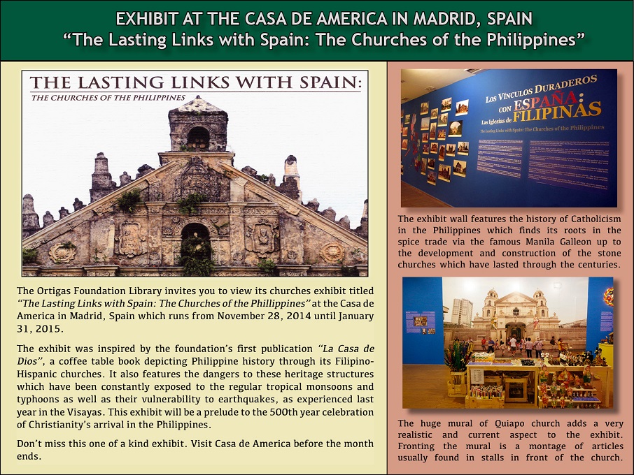 Spain Exhibit poster to Phil embassy