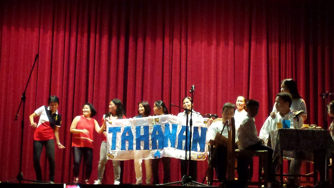 A performance by a Filipino community association.
