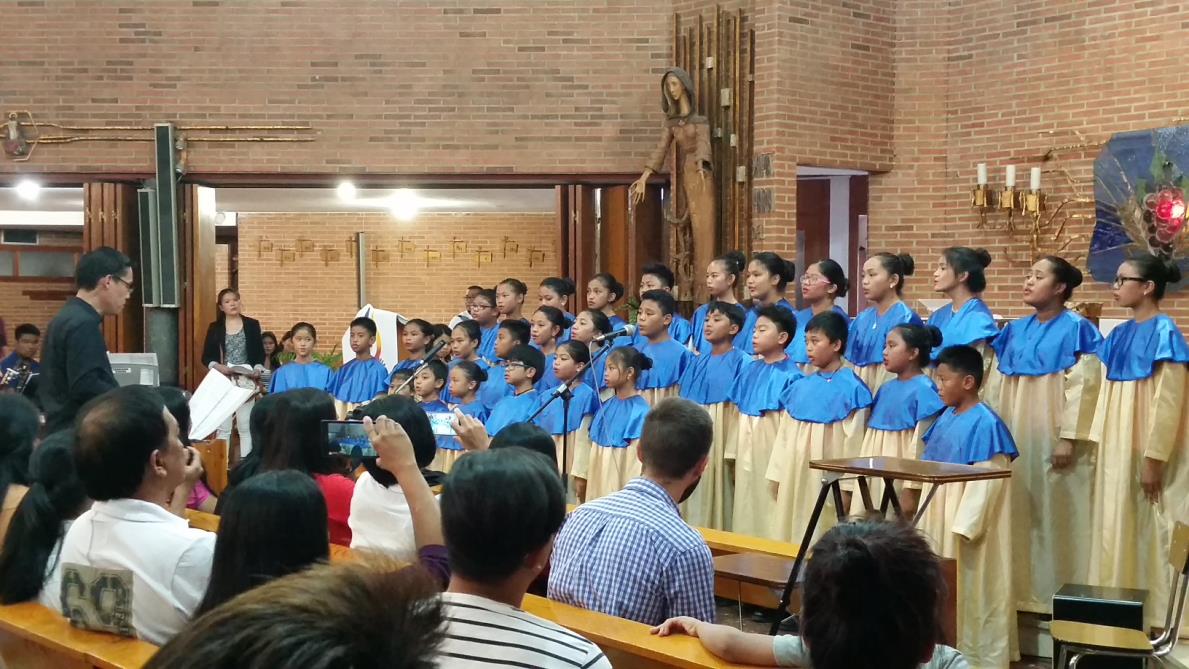 Kudyapi Children’s Choir of Barcelona Holds a Concert in Madrid