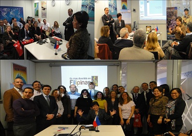 embassy phl seminar breakfast hosts operators spanish tour madrid participants klm hosted philippines france air